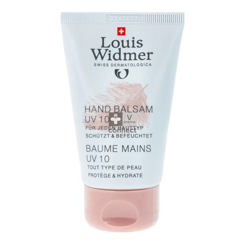 Widmer Baume Mains UV10 Avec Parfum 50 ml