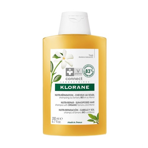 Klorane Shampoing Tamanu & Monoi Bio 200 ml