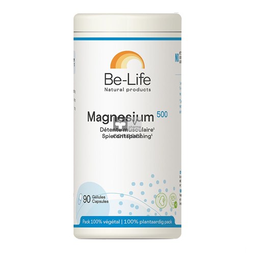 Be-Life Magnésium 500   90 Gélules