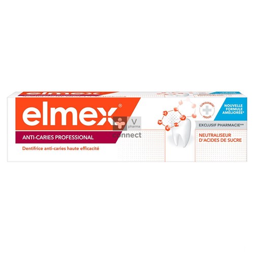 Elmex A/caries Professional Tandpasta 75ml