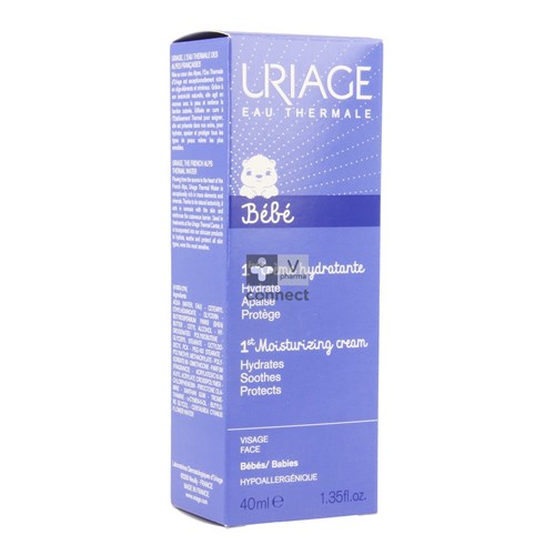 Uriage 1ère Crème Hydratante Visage 40 ml