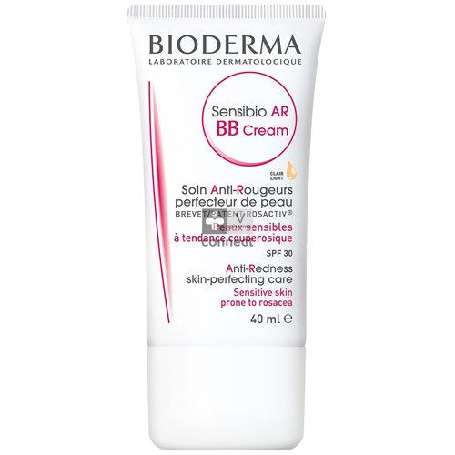 Bioderma Sensibio AR BB Cream Soin Anti Rougeurs Perfecteur 40 ml