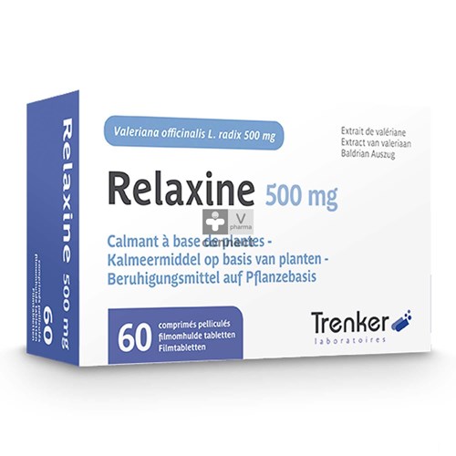 Relaxine 500 mg 60 tabletten