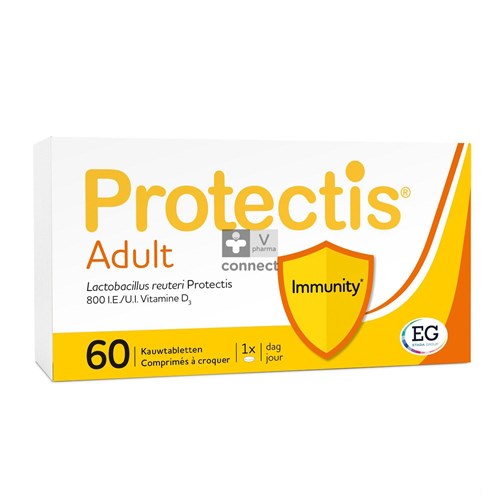 Protectis Adult 60 Comprimés à Mâcher