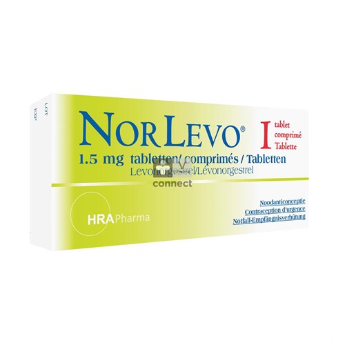 Norlevo 1,5 mg 1 Comprimé