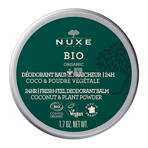 Nuxe Bio Deodorant Baume Fraicheur 50 ml