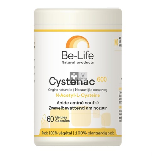 Be-Life Cystenac 600 mg 60 Gélules