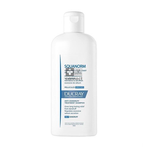 Ducray Squanorm Shampooing Pellicules Grasses 200 ml
