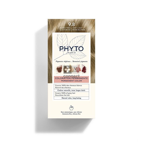 Phytocolor 9.8 Blond Tres Clair Beige