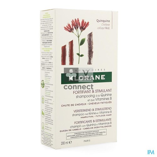 Klorane Quinine Vitamine B Shampoing 200 ml