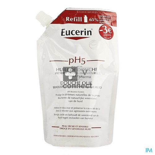 Eucerin PH5 Huile De Douche Recharge 400 ml Prix Promo -3€