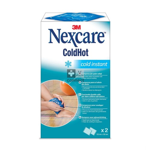 Nexcare Coldhot Cold Instant 2 Pièces