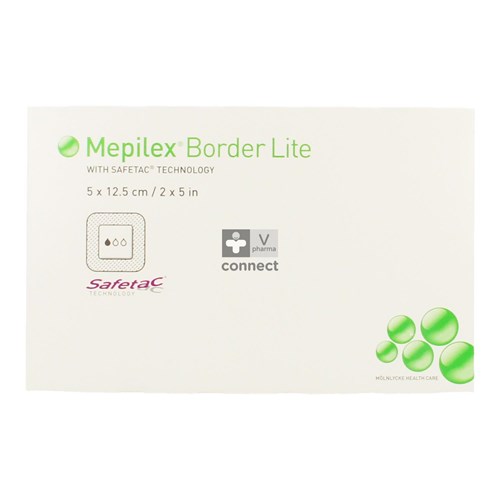 Mepilex Border Lite  5 x 12,5 cm 5 Pièces