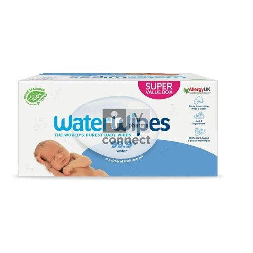 Waterwipes Lingettes Biodégradables 300 Pièces