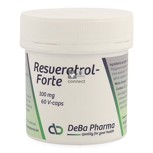 Deba Resveratrol Forte 100 mg 60 Capsules