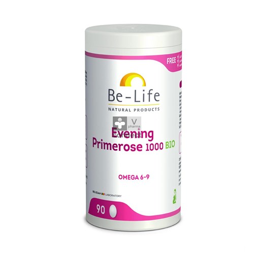 Be-Life Evening Primerose 1000 Bio 90 Capsules