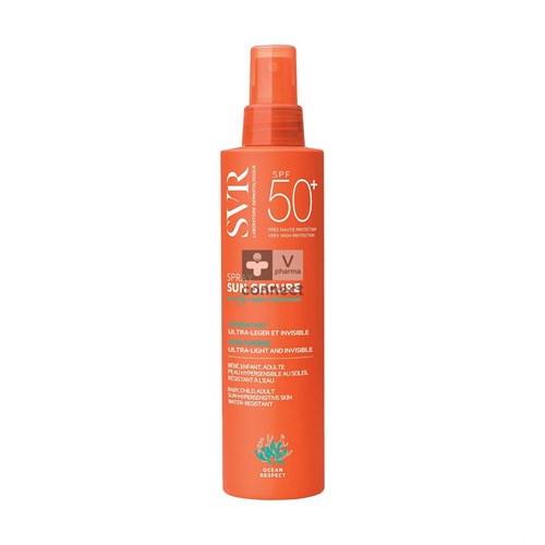 Svr Sun Secure Spray Biodegradable Spf50+ 200ml