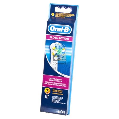 Oral B Refill Eb25-3 Floss Action 3-pack