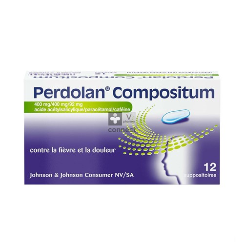 Perdolan Compositum 12 Suppositoires Adultes