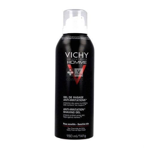 Vichy Homme Gel De Rasage Anti Irritation  150 ml