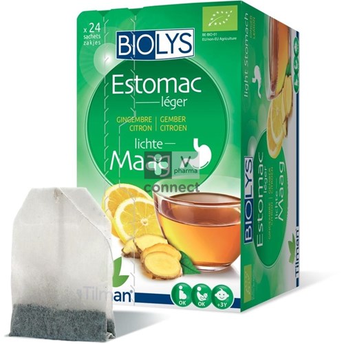 Biolys Infusion 24 Gingembre/Citron Promo