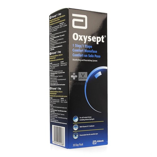 Oxysept 1 Step 1M  300 ml + 30 Comprimés