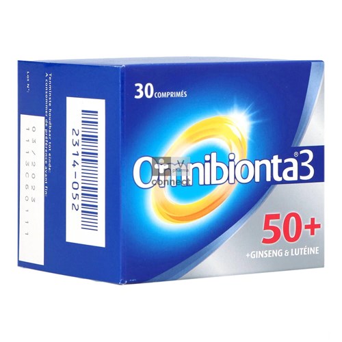 Omnibionta 3  50+  30 Comprimés