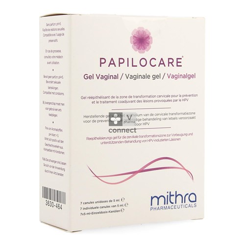Papilocare Gel Vaginal 7 x 5 ml