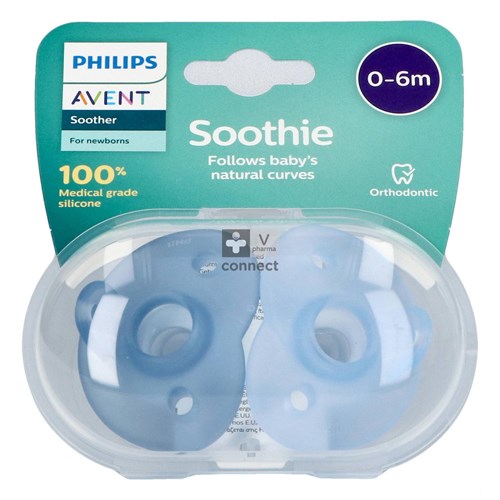 Philips Avent Fopspeen +0m Soothie Mix 2