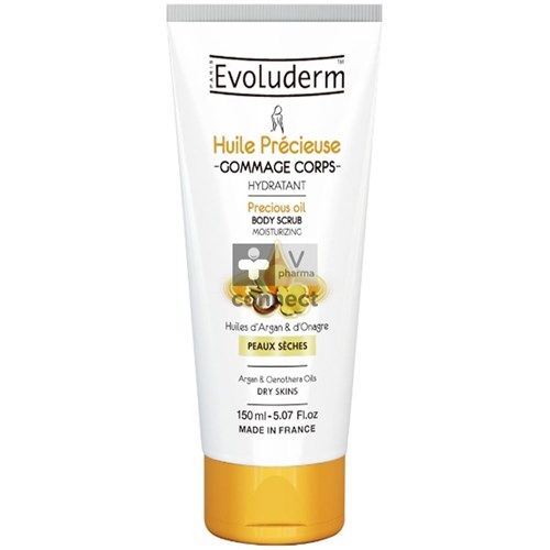 Evoluderm Huile Precieuse Gommage Corps 150 ml