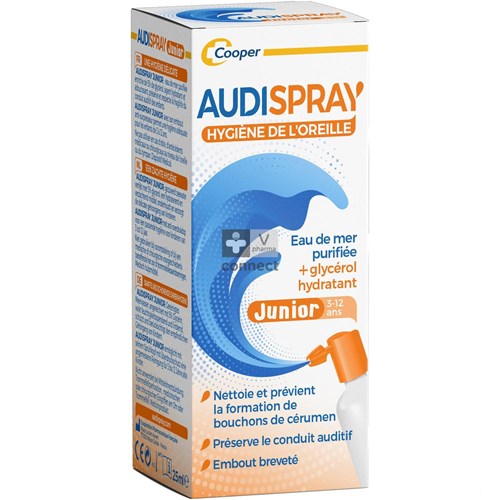 Audispray Junior Eau De Mer + Glycerol 25 ml