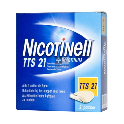 Nicotinell TTS 21 Dispositif Transdermique 21 Patches