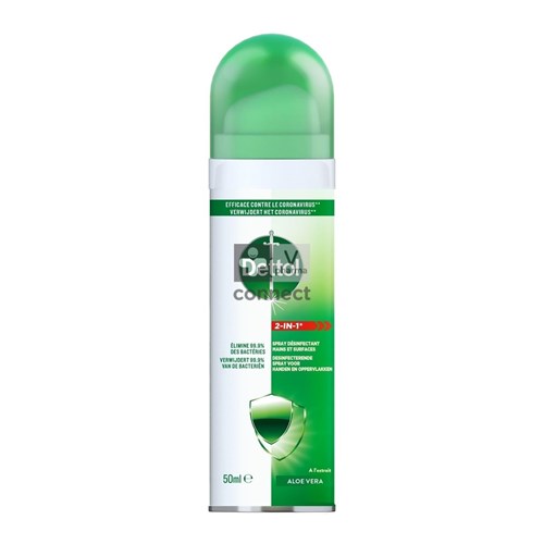 Dettol Spray Desinfectant 2En1  50Ml