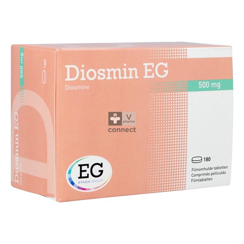 Diosmin Eg 500 mg 180 Comprimés