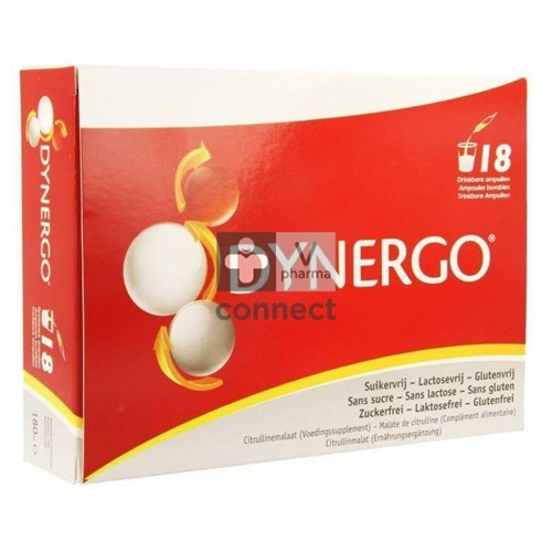 Dynergo 18 Ampoules X 10 ml Promo -20%