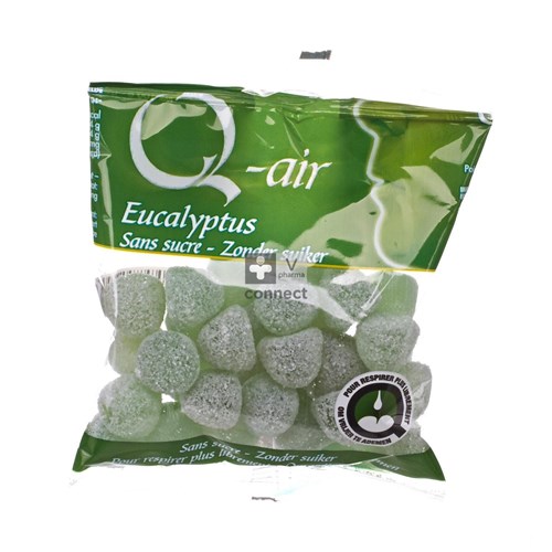 Q-Air Eucalyptus Pastilles 85 g Sans Sucre