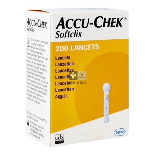 Accu Chek Softclix Lancet 200 3307484001