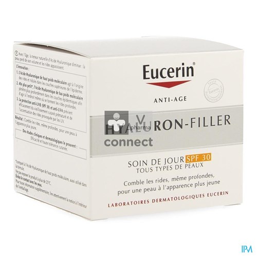 Eucerin Hyaluron Filler Soin Jour SPF30 50 ml