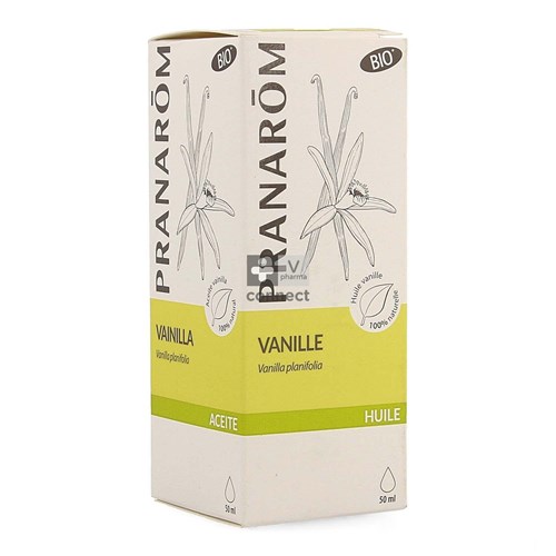 Pranarom Huile Végétale Vanille Bio 50 ml