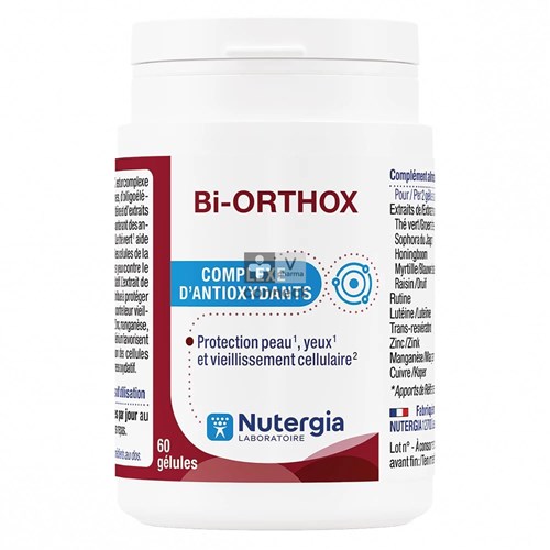 Nutergia Bi-Orthox 60 Capsules Nf