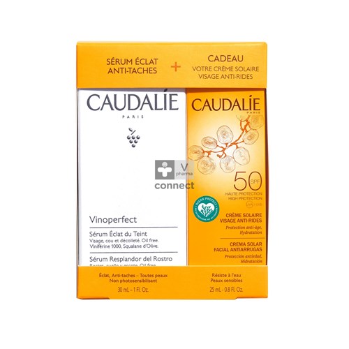 Caudalie Vinoperfect Serum + Crème Solaire