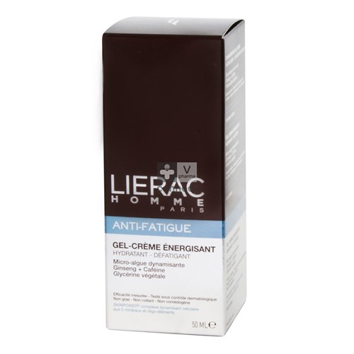 Lierac Homme Gel Crème Anti Fatigue Hydratant 50 ml