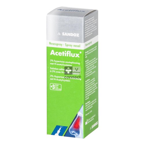 Acetiflux 3% Spray Nasal 20 ml