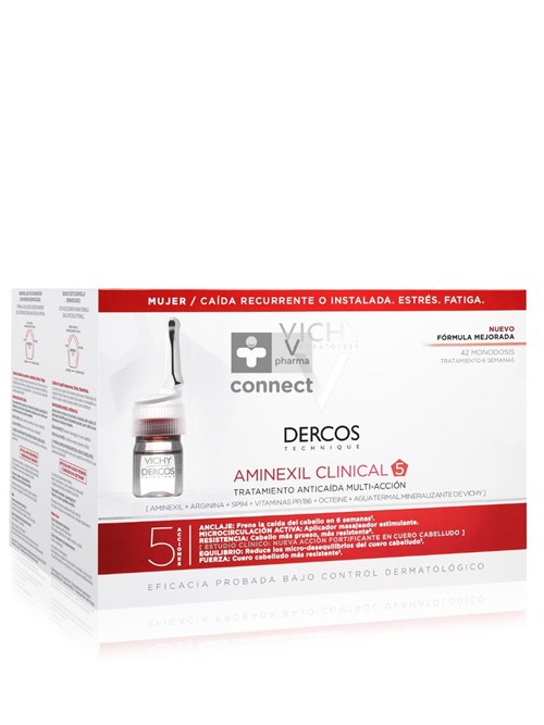 Vichy Dercos Aminexil Clinical 5 Femme 42 Ampoules