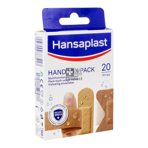 Hansaplast Pansements Hand Mix Pack 20 Strips
