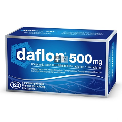 Daflon 500 mg 120 Comprimés