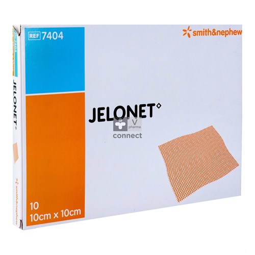 Jelonet Compresses 10 cm X 10 cm 10 Pieces  R.7404