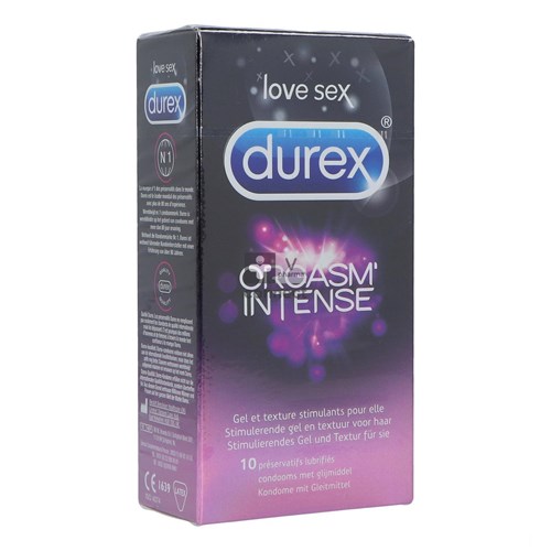 Durex Orgasm Intense Condooms 10 stuks