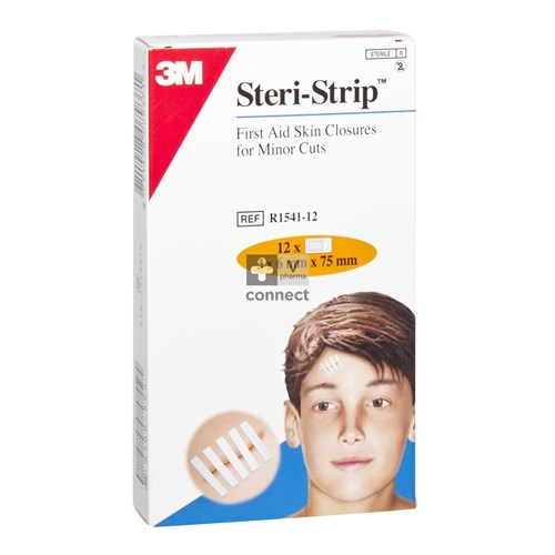 Steri-Strip 6 mm x 75 mm 12 x 3 Strips