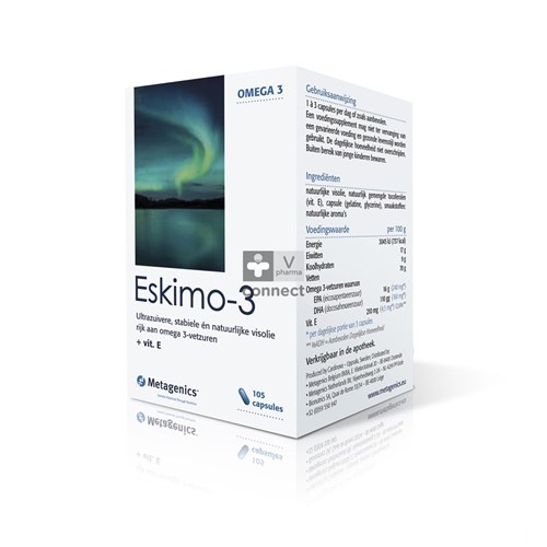 Metagenics Eskimo 3     105 Gélules